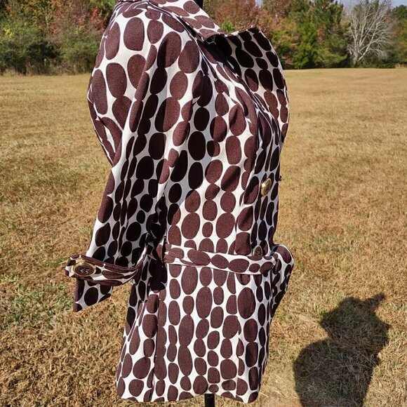 Heart And Soul Brown White Jacket Size Small - Picture 6 of 8